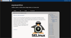 Desktop Screenshot of equiscentrico.com.ar